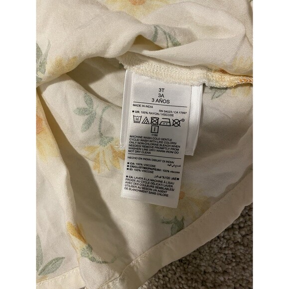 Old Navy Flower Tunic Top Size 3T - Picture 3 of 5